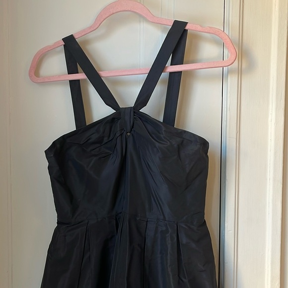 Vintage J. Crew Cocktail Dress 100% Silk 6 - Picture 3 of 7